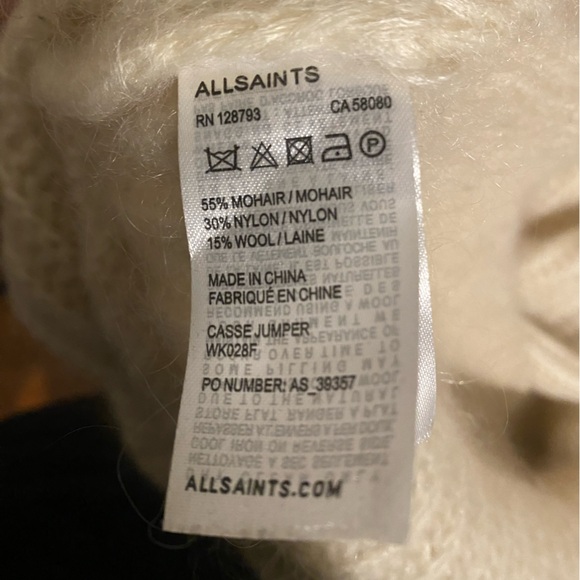 All Saints Oversized Mohair Sweater - Picture 4 of 4